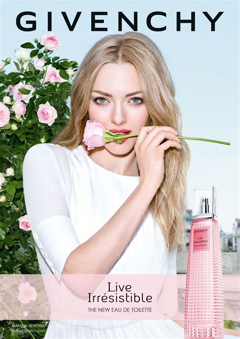 Givenchy Live Irrésistible Eau de Parfum con Amanda Seyfried